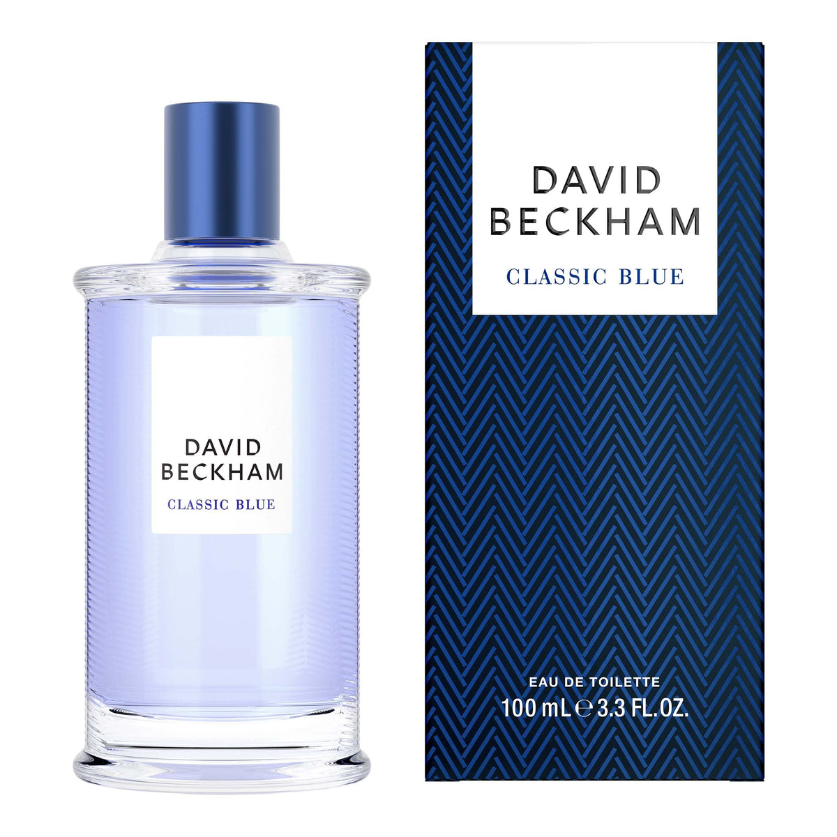 David Beckham Classic Blue closeup of spray nozzle highlighting easy application benefit