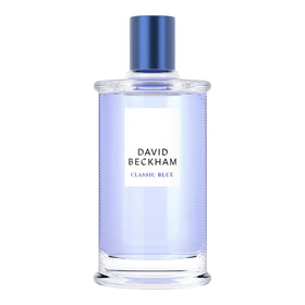 David Beckham Classic Blue front bottle showing clean packaging and immediate citrus appeal