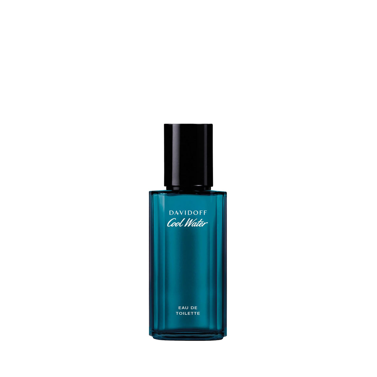 Davidoff Cool Water bottle front view showing sleek branding and fresh appeal