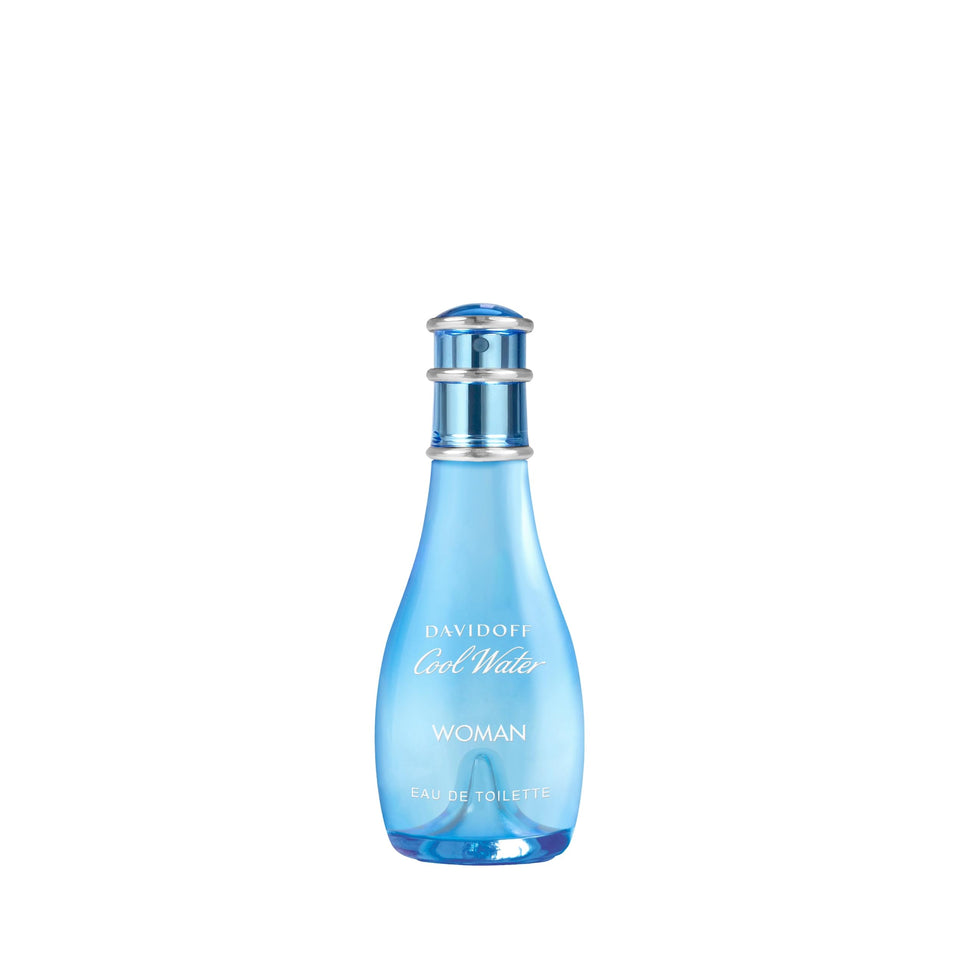 Davidoff bottle front view showing brand and compact travel-friendly size
