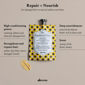 Davines babassu butter texture close-up illustrating nourishing smoothing benefits