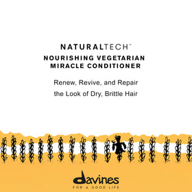 Davines back label with ingredients and usage directions for clear guidance