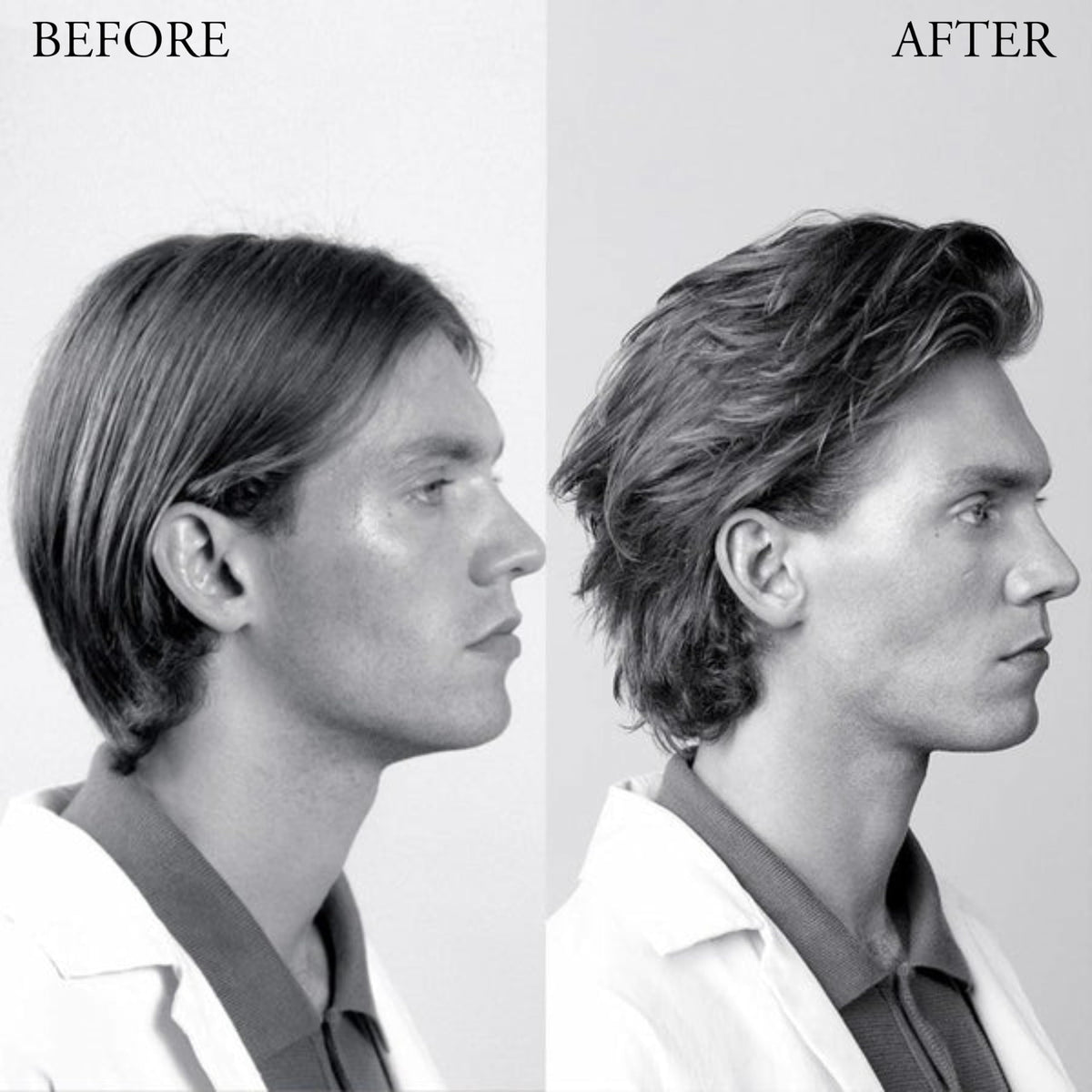Davines aerosol nozzle detail that delivers fine dry wax mist for control