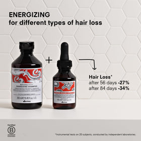 Davines applicator detail showing precise application and easy use
