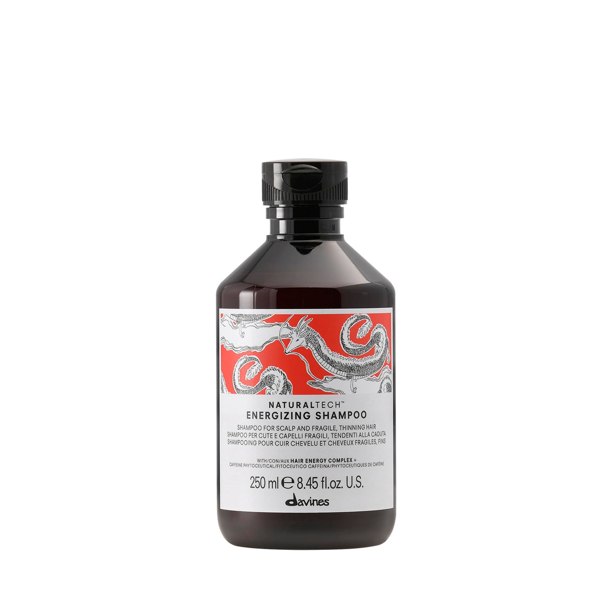 Davines bottle front view showing product and clean presentation benefit