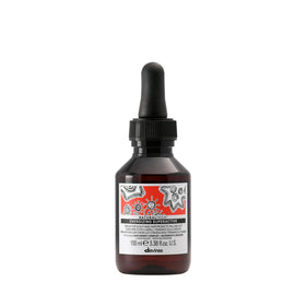 Davines front bottle showing Energizing Superactive serum and travel-friendly size benefits