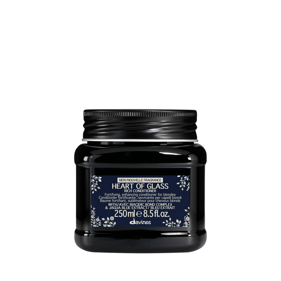 Davines bottle front view showing product and brightening benefit
