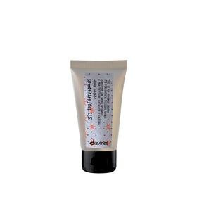 Davines bottle front view showing sleek travel size and brand clarity
