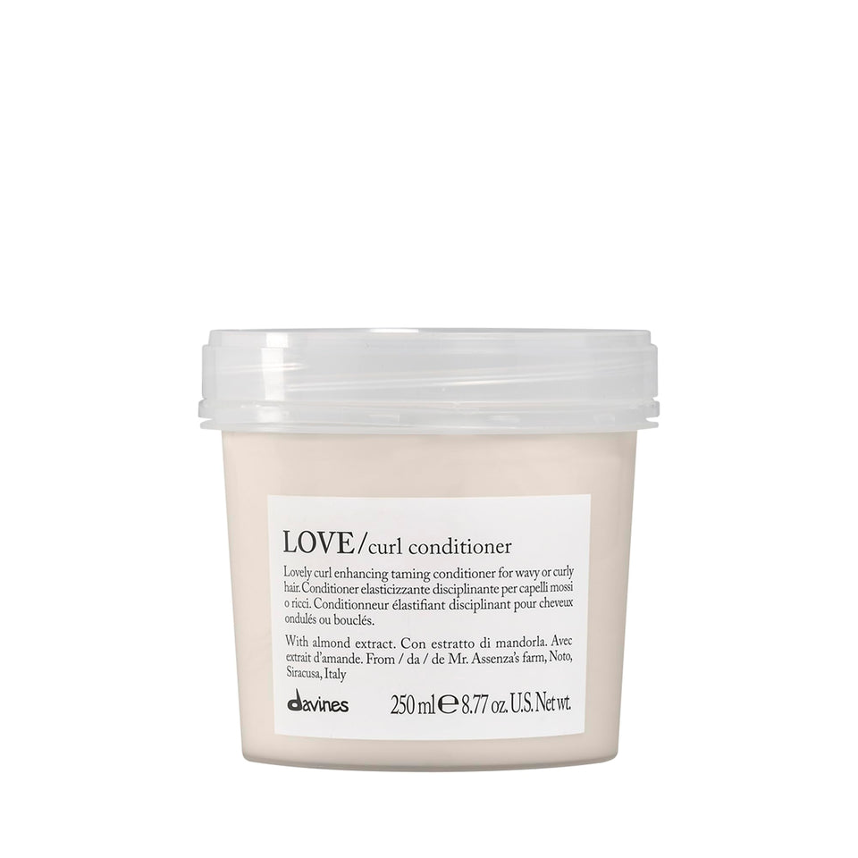 Davines bottle front view showing label and salon-quality benefit