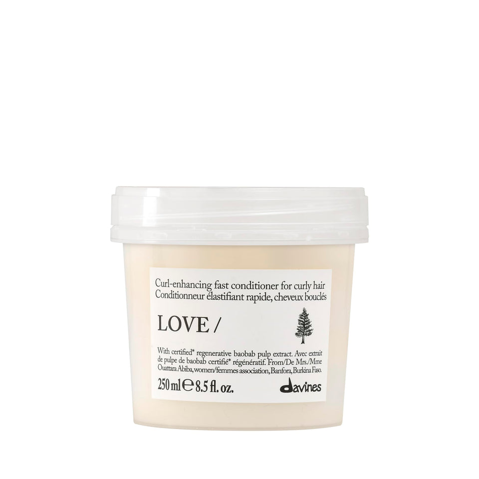 Davines front bottle view showing product branding and benefits