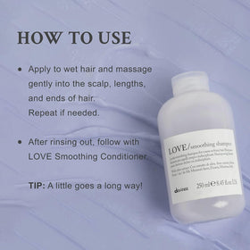 Davines creamy foam texture close-up demonstrating gentle lather for delicate cleansing