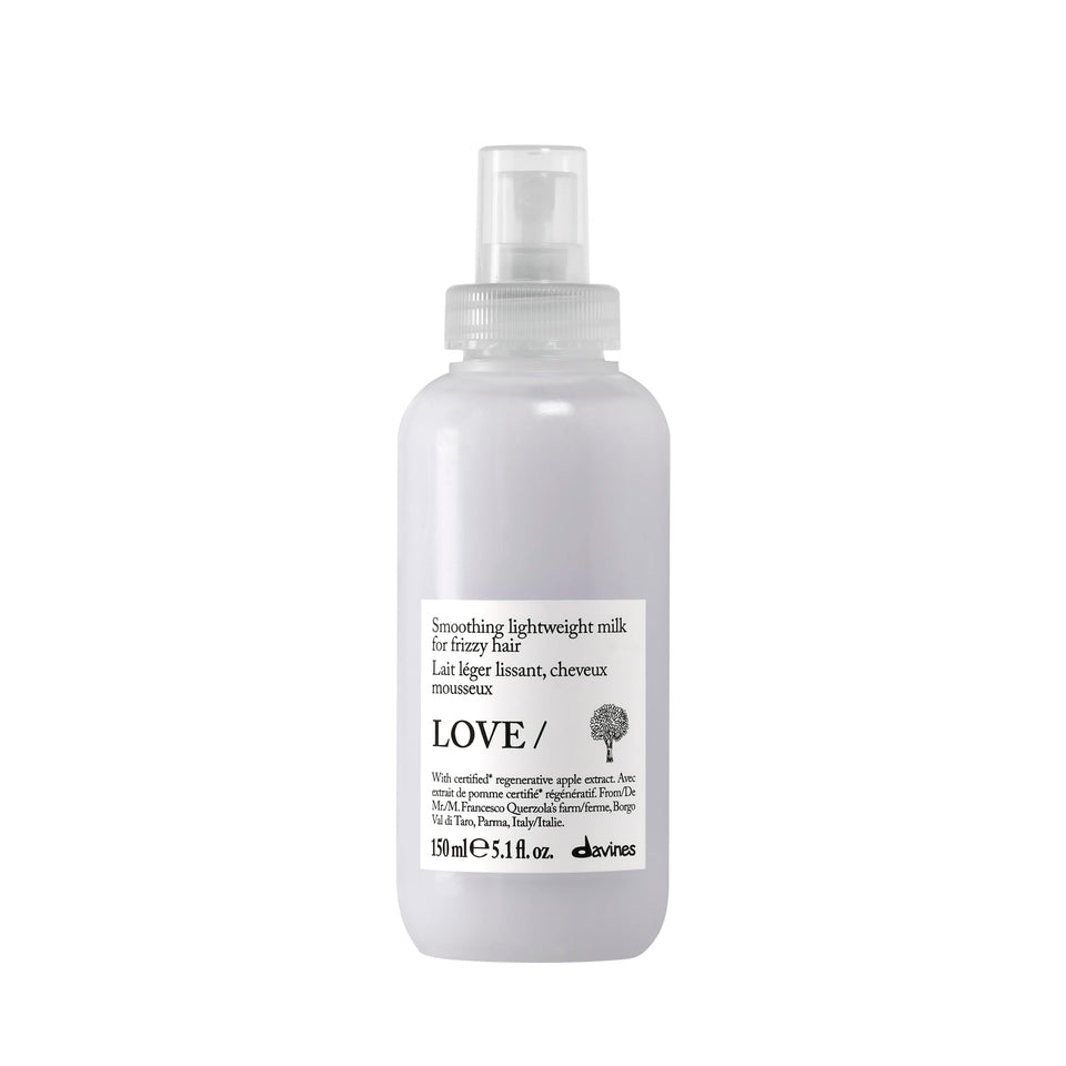 Davines bottle front packaging showing product and benefit