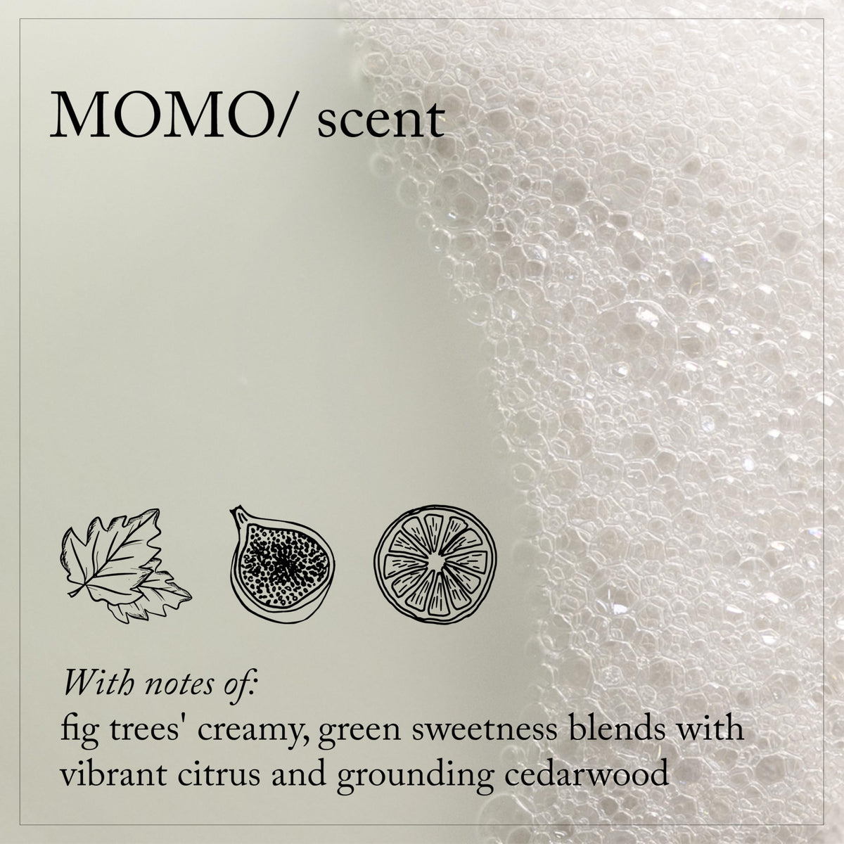 Person applying Davines MOMO conditioner in shower for smoother, manageable hair