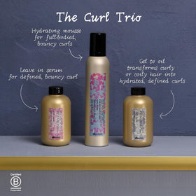 Davines product beside hand to show 8.45 fl oz scale