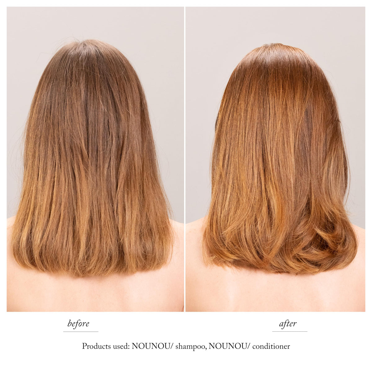 Davines NOUNOU creamy lather texture illustrating gentle cleansing