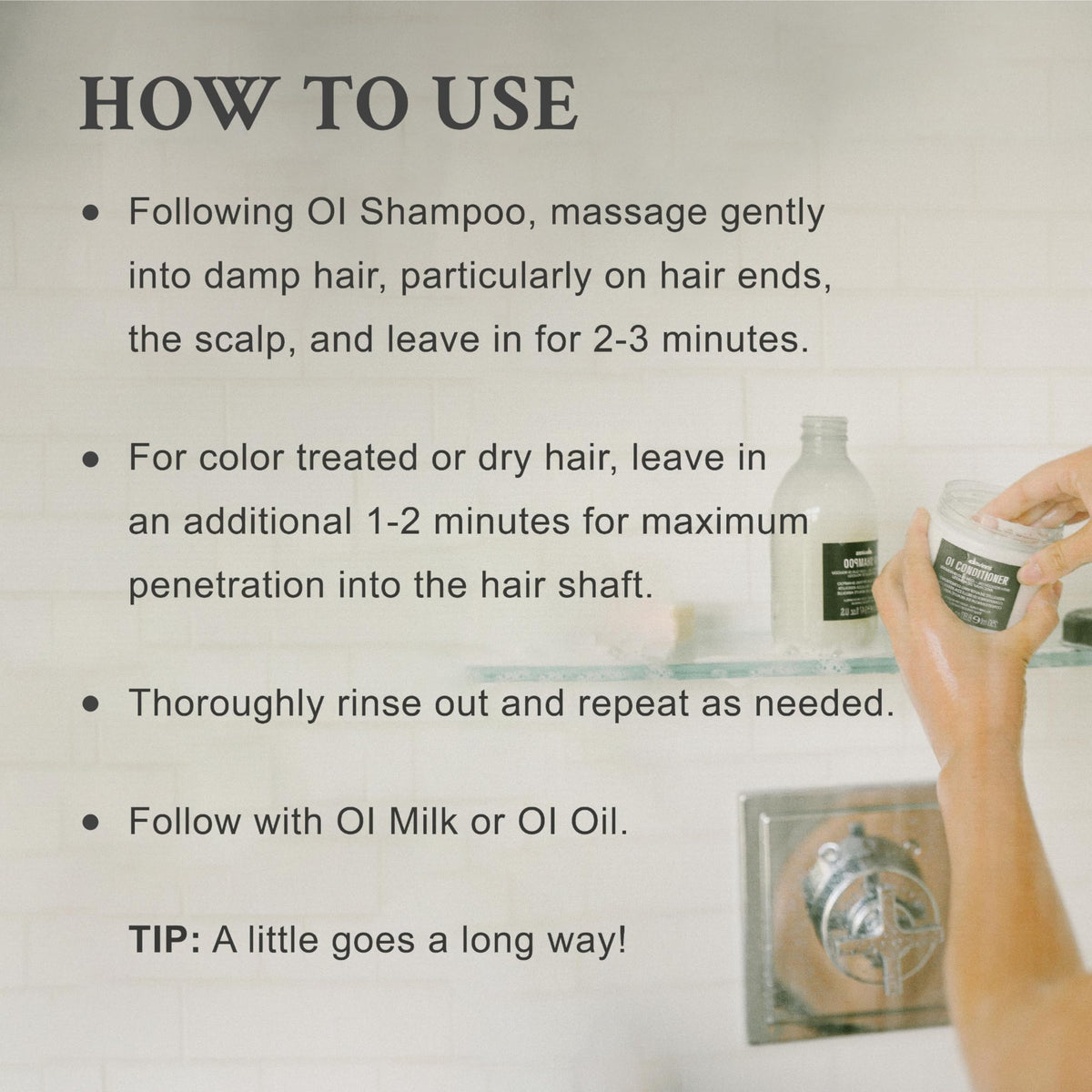 Davines bottle held in hand showing compact travel size convenience and portability