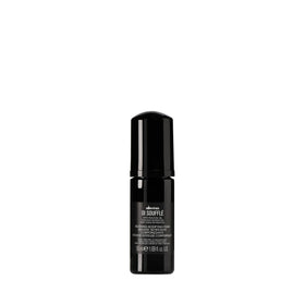 Davines OI Soufflé front travel packaging showing the product and benefit of portability