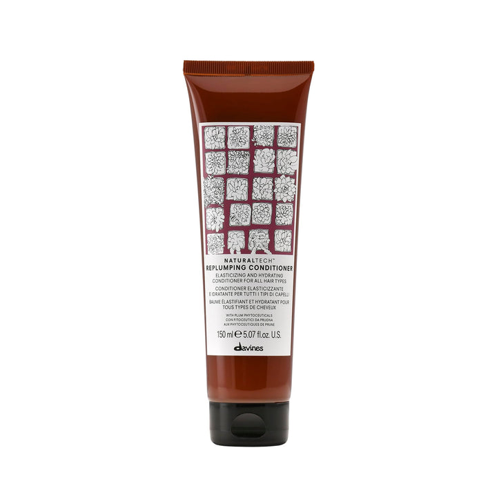 Davines front packaging showing bottle and label for easy identification and trust