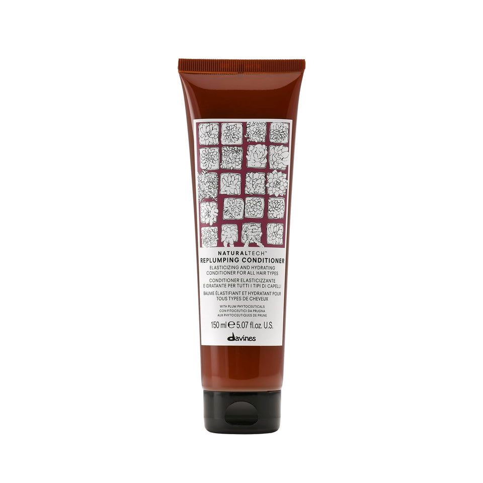 Davines front packaging showing bottle and label for easy identification and trust