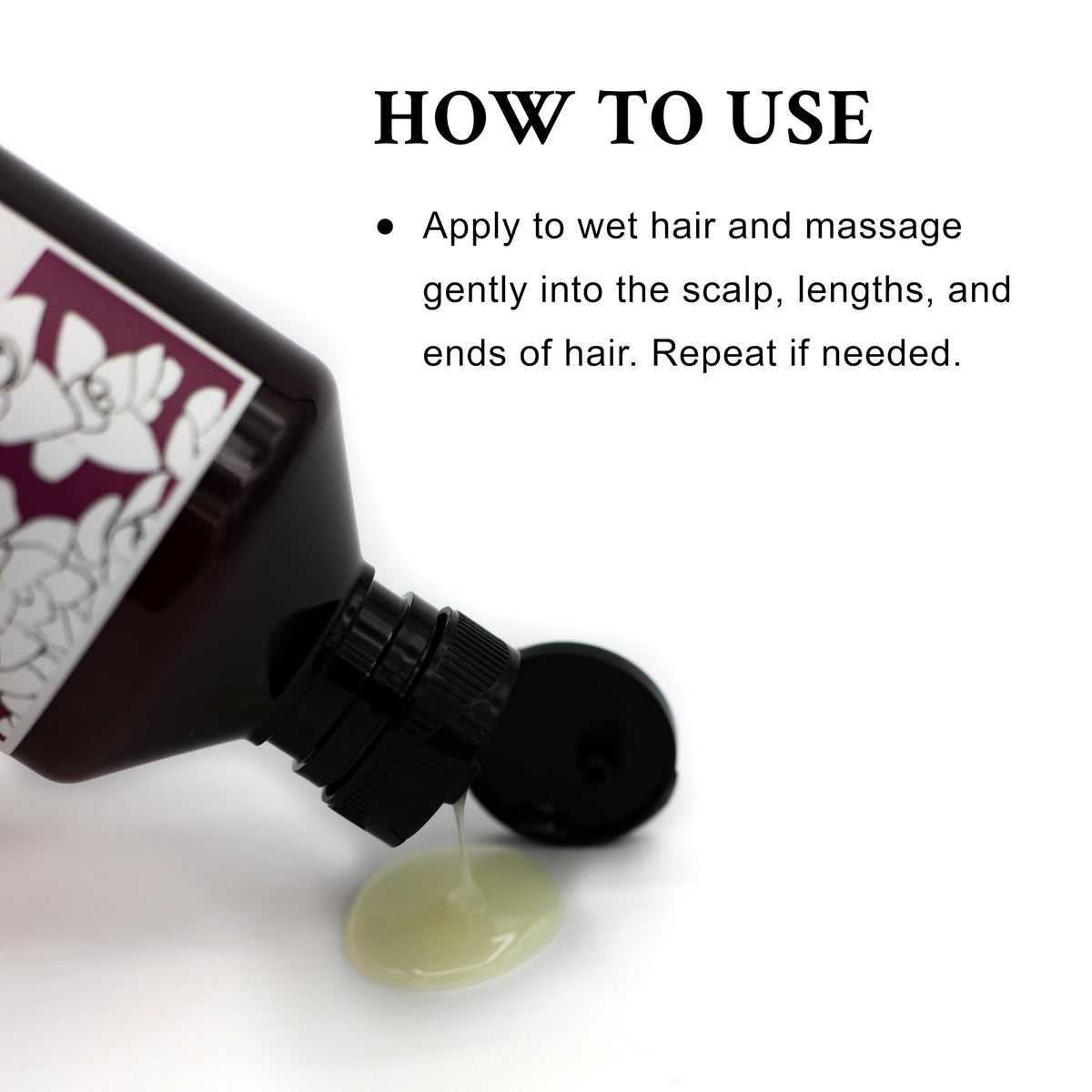 Davines creamy shampoo texture on hand illustrating moisturizing, softening benefit