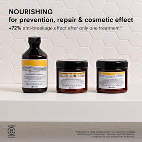 Davines conditioner in a salon setting demonstrating professional use benefits