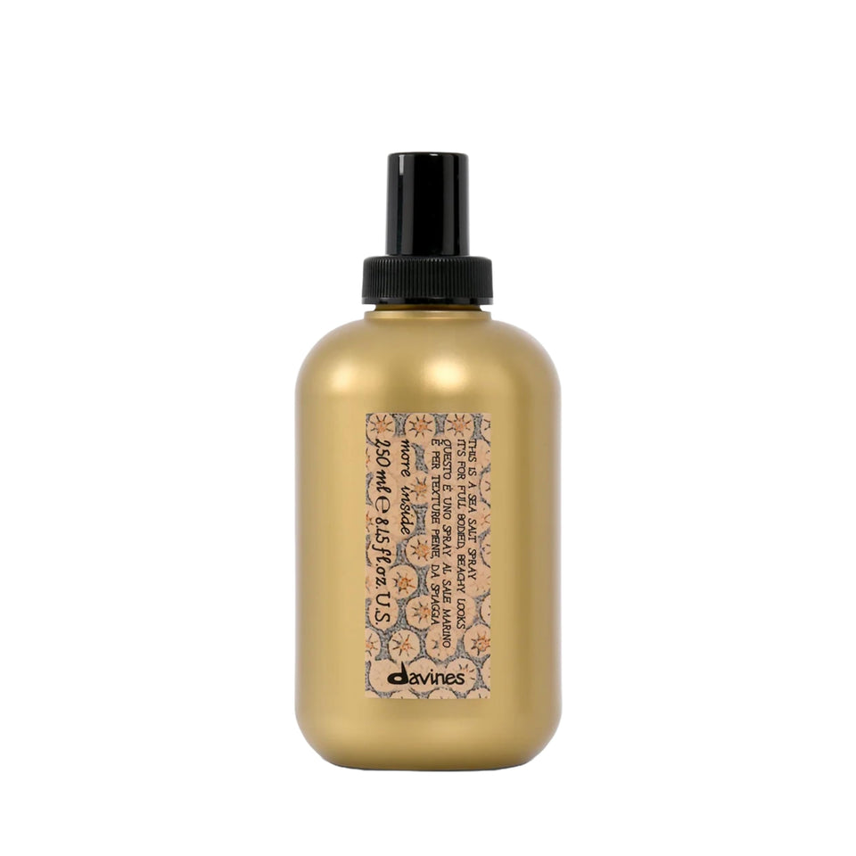 Davines front bottle view showing product and matte finish benefits
