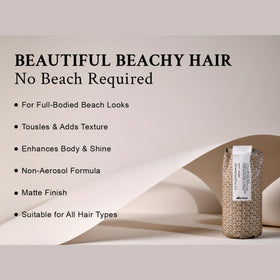 Davines applied to damp hair to enhance natural waves and volume