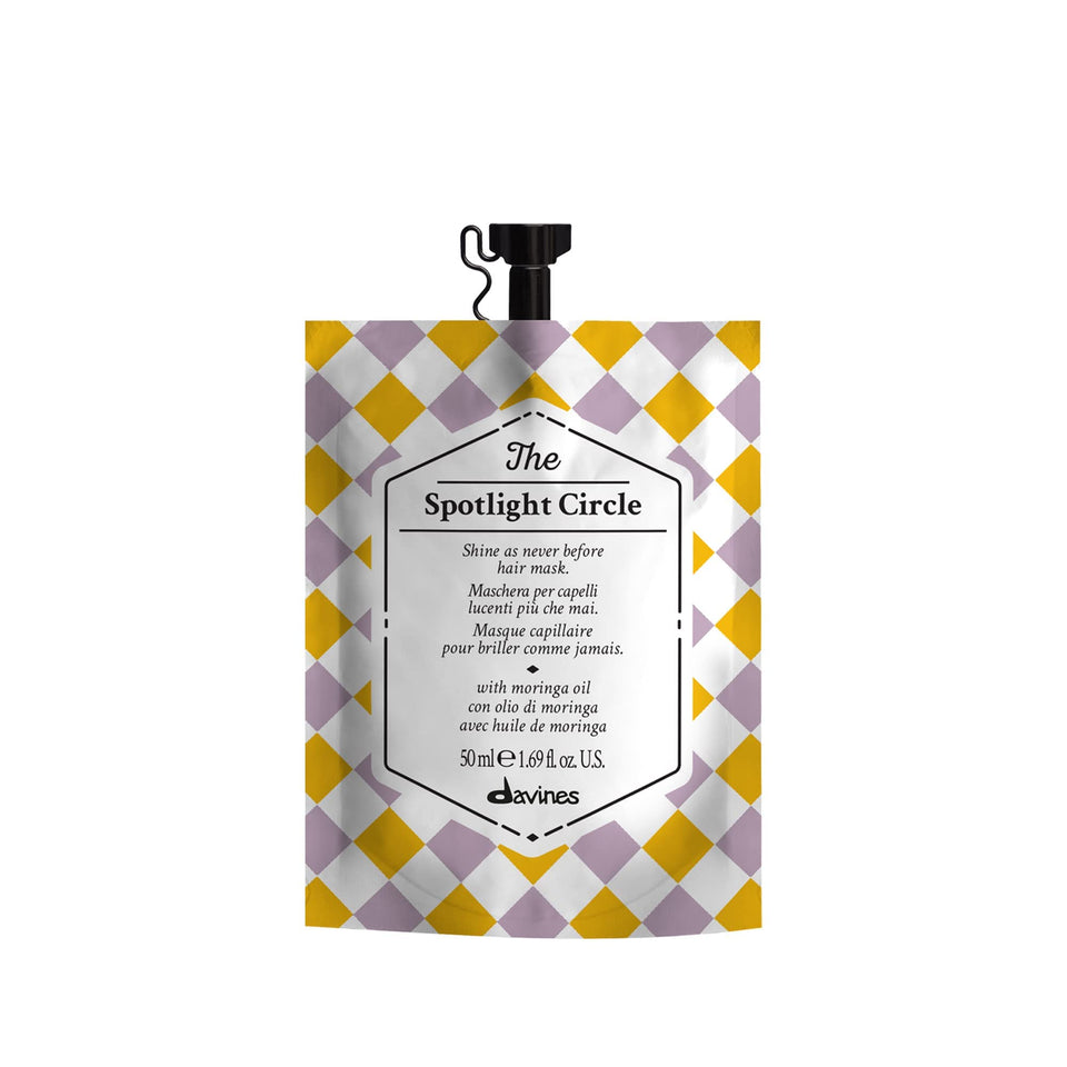 Davines front packaging showing product and elegant labeling for shelf appeal