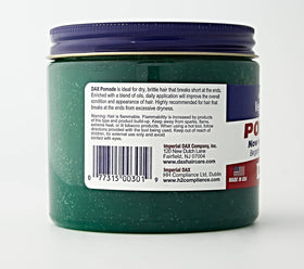DAX jar held in hand showing 14 oz size and value for frequent use