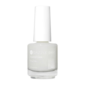 Dazzle Dry front packaging showing product and clear finish benefit