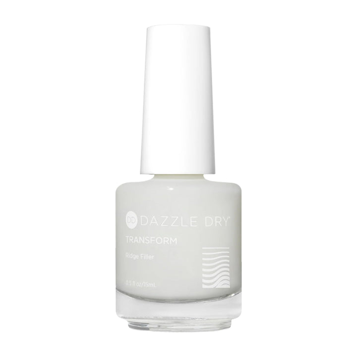 Dazzle Dry front packaging showing product and clear finish benefit