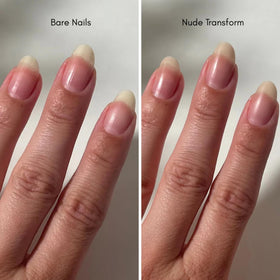 Dazzle Dry close-up of nude filler texture demonstrating smooth coverage