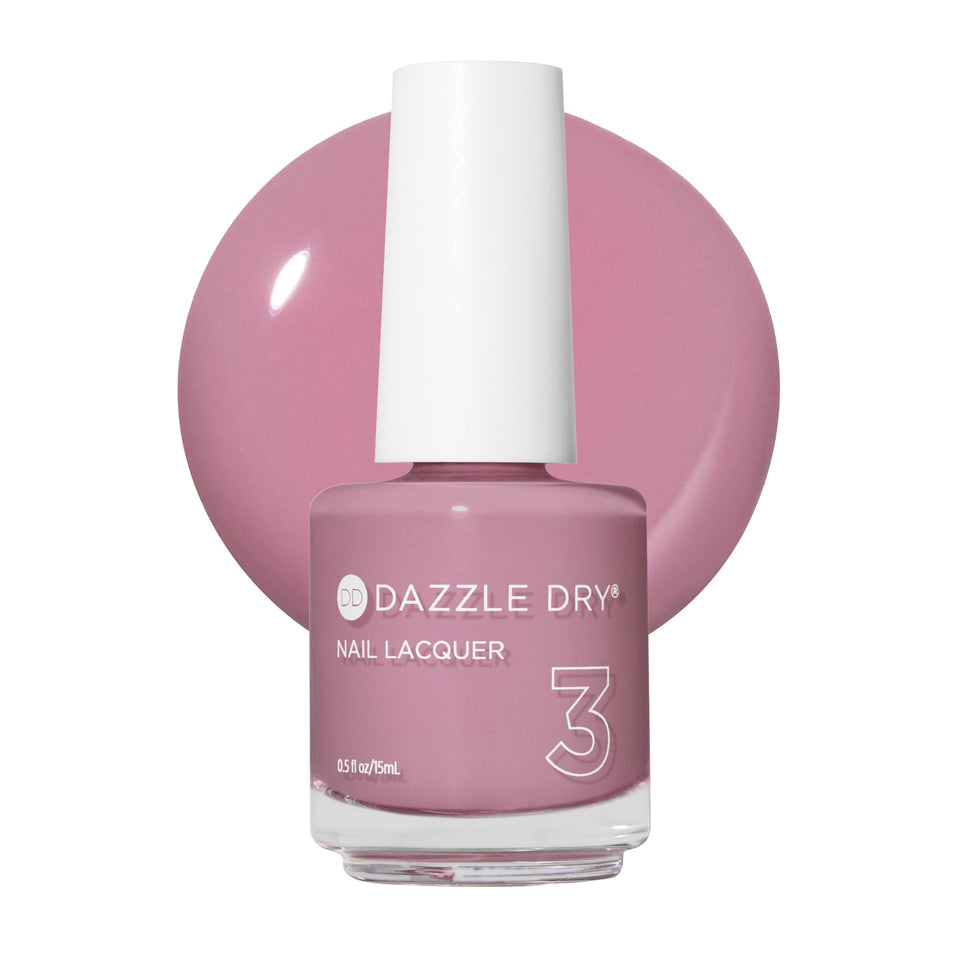 Dazzle Dry front bottle view showing Picking Peonies color and label benefit quick-drying