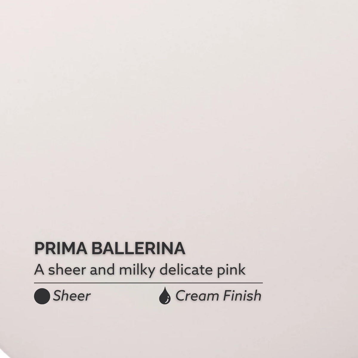 Dazzle Dry swatch of Prima Ballerina on nails illustrating natural finish