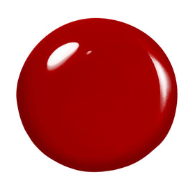 Dazzle Dry Rapid Red lacquer bottle close-up highlighting rich true red color