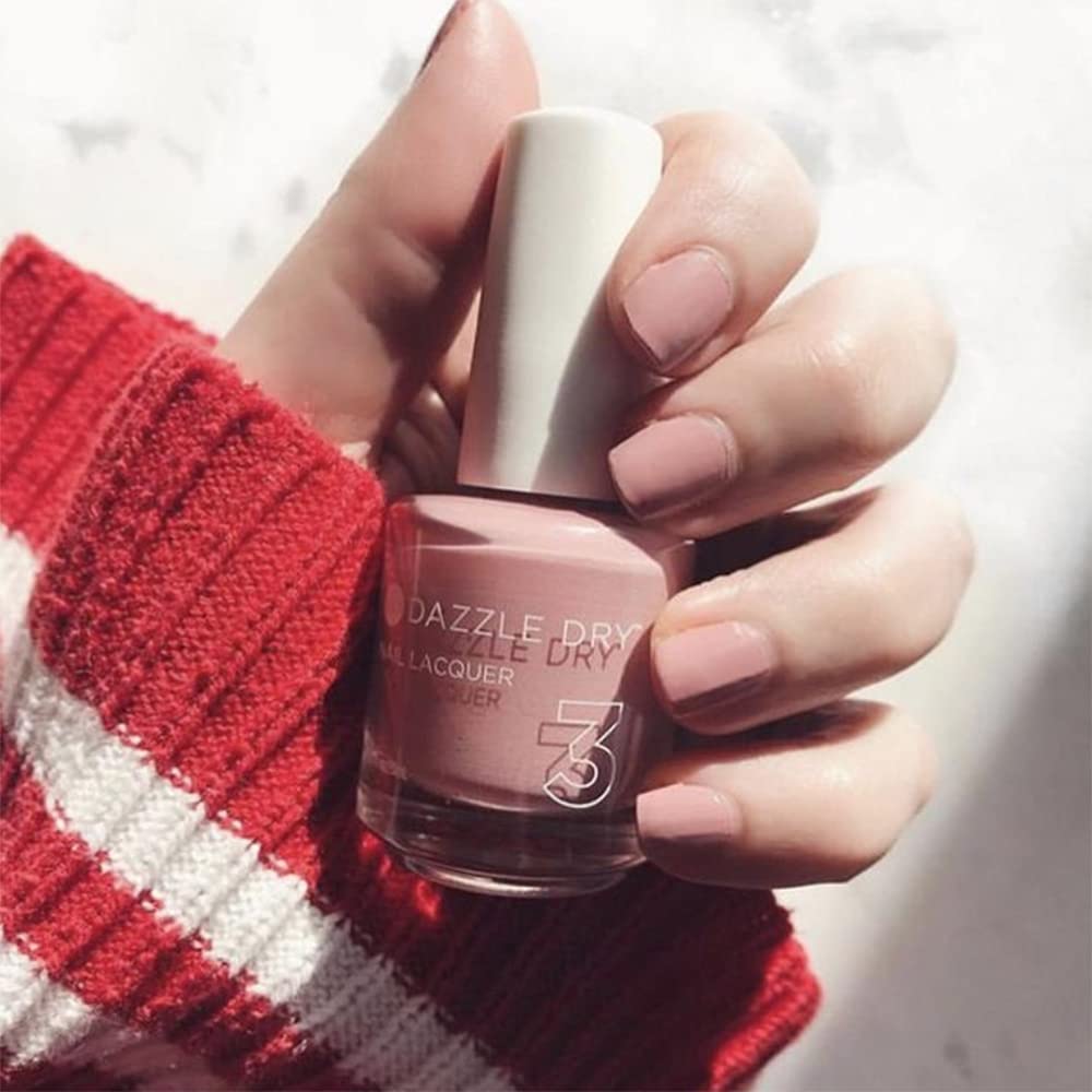 Dazzle Dry Top Coat gloss texture close-up highlighting high shine