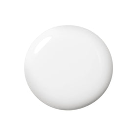 Dazzle Dry brush stroke of White Lightning showing smooth coverage for easy application