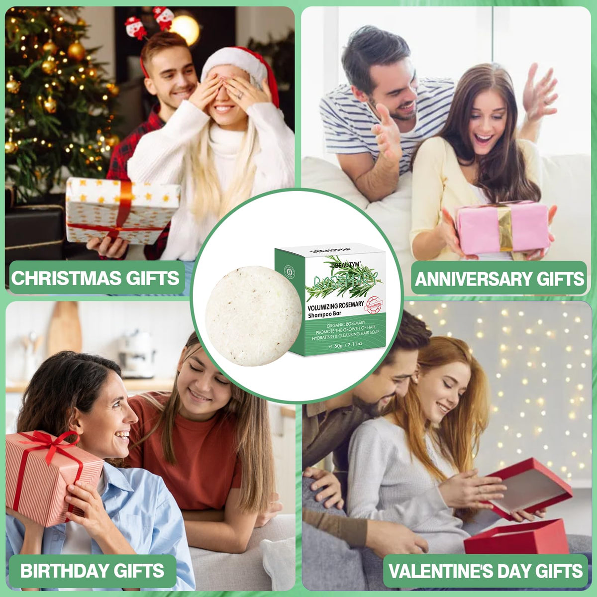 DBEAUTYM gift-wrapped bars in a lifestyle scene ideal for gifting