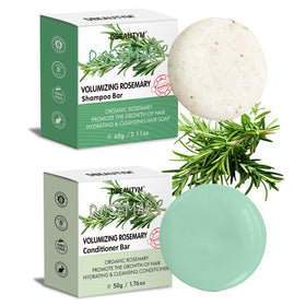 DBEAUTYM front packaging showing rosemary bar set and eco benefits