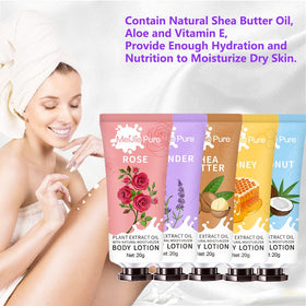 DBEAUTYM travel tube inside a purse for on-the-go moisturization benefit