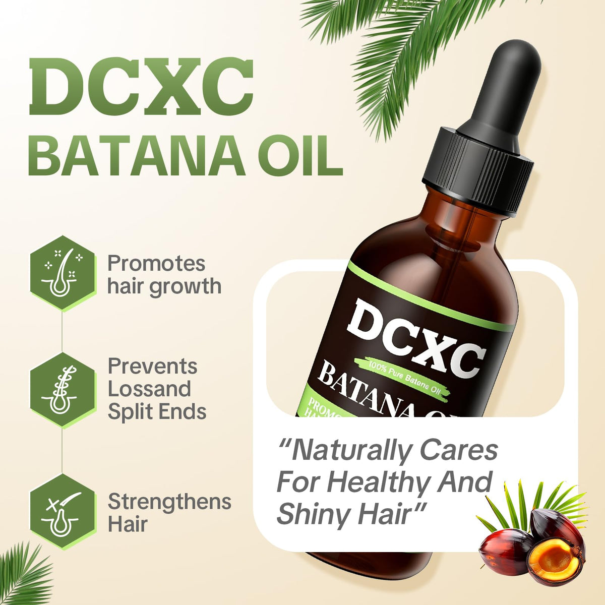 DCXC oil texture close-up highlighting smooth, non-greasy absorption