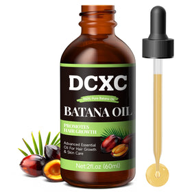 DCXC bottle front view showing label and pure batana oil benefit