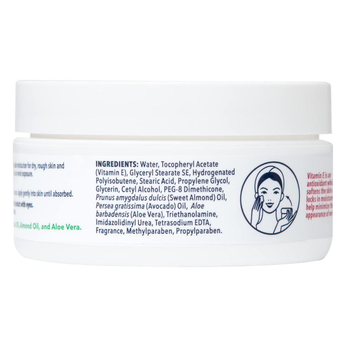 De La Cruz cream being applied on hand for immediate softening