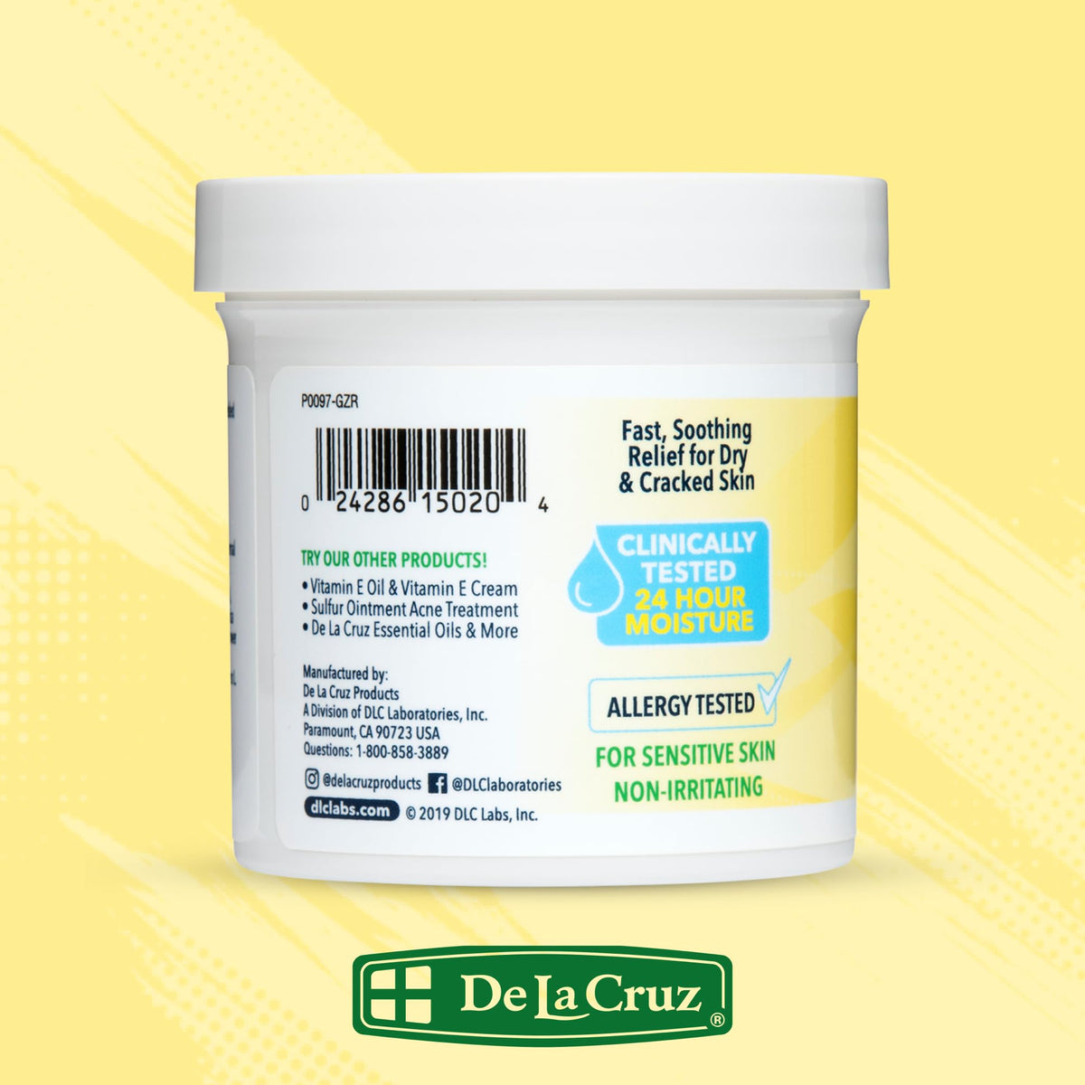 De La Cruz nighttime use with socks showing overnight moisture retention benefit