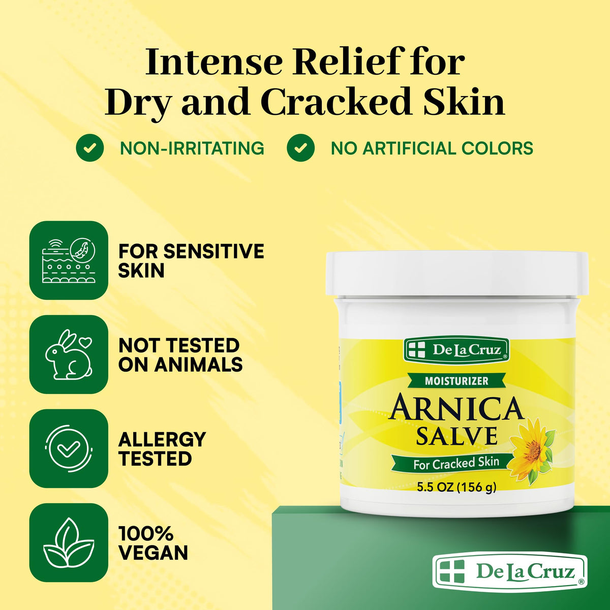 De La Cruz open tub closeup texture showing rich balm for lasting moisture