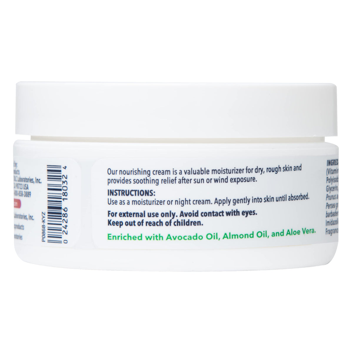 De La Cruz avocado oil ingredient close-up for nourishing benefits