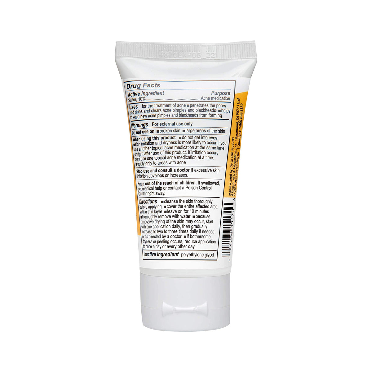 De La Cruz on bathroom counter lifestyle shot encouraging daily routine benefit
