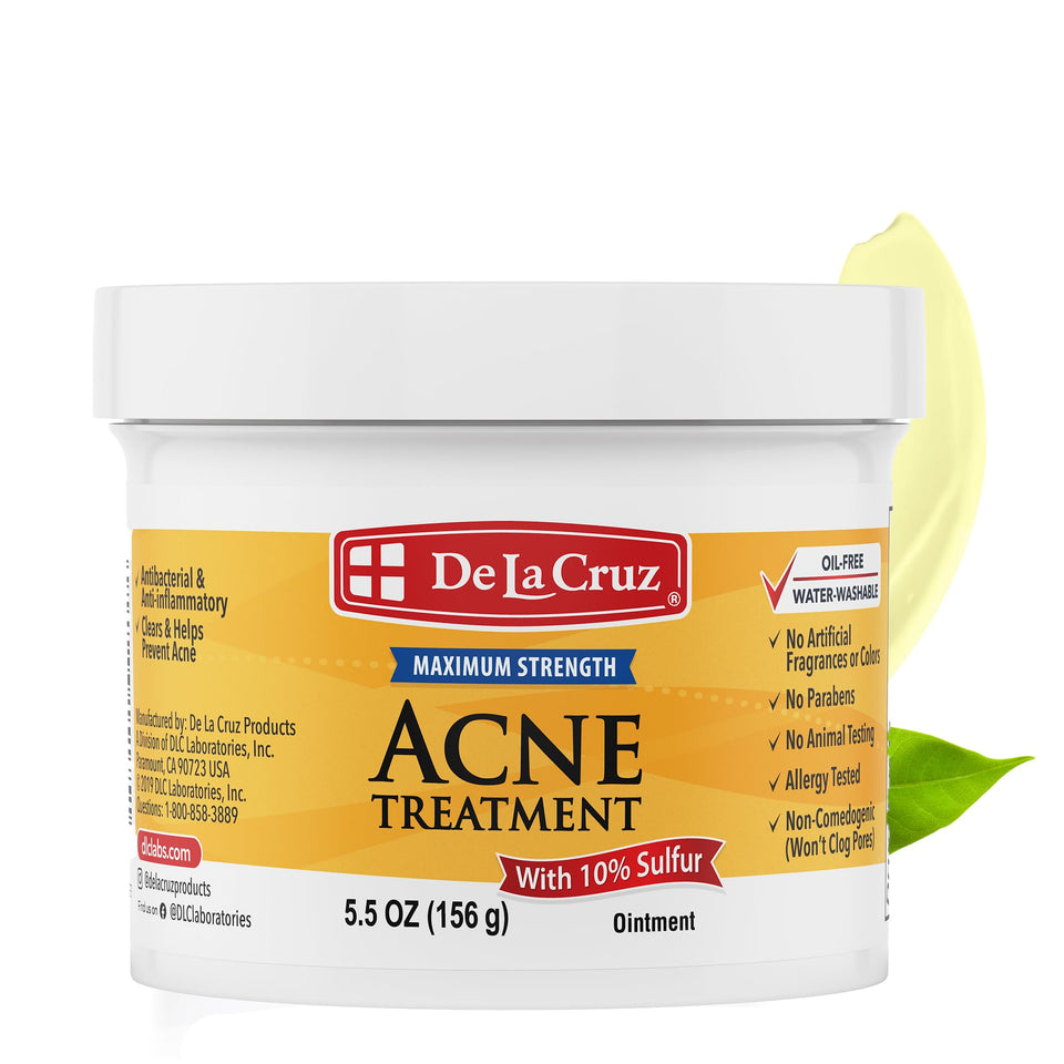 De La Cruz front tube showing branding and product benefit