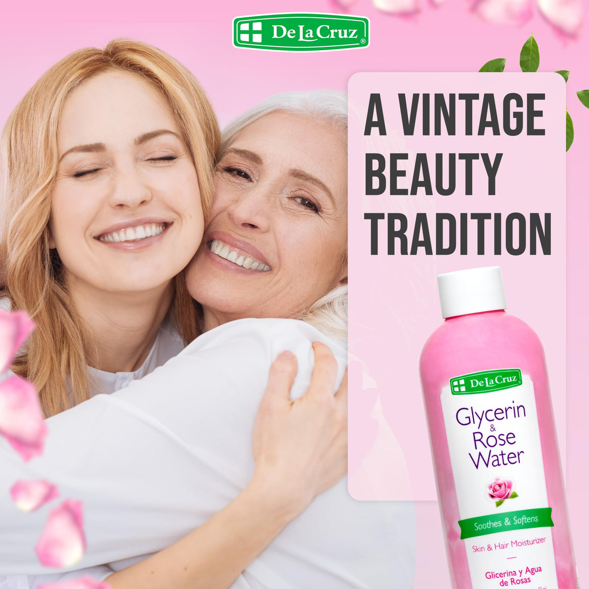 De La Cruz texture droplet on skin showing quick absorption and hydration