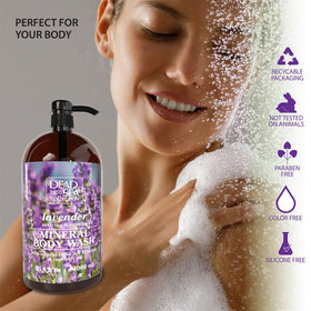 Dead Sea Collection pouring gel texture showing moisturizing formula benefit